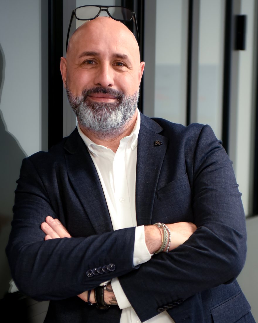 Stéphane Duverger dans les locaux d'AFR Financement La Rochelle